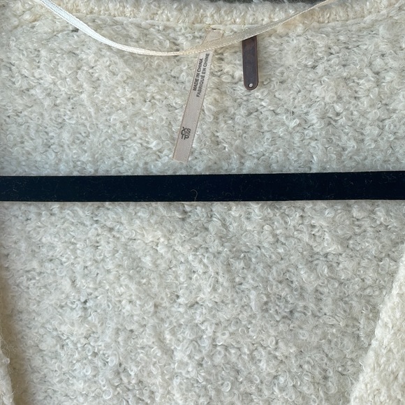 Free People Lofty Deep V Neck Sweater - Picture 10 of 11